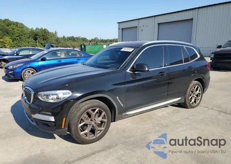 2021 BMW X3 xDrive30I z USA, uszkodzony, nr VIN 5UXTY5C02M9H28579